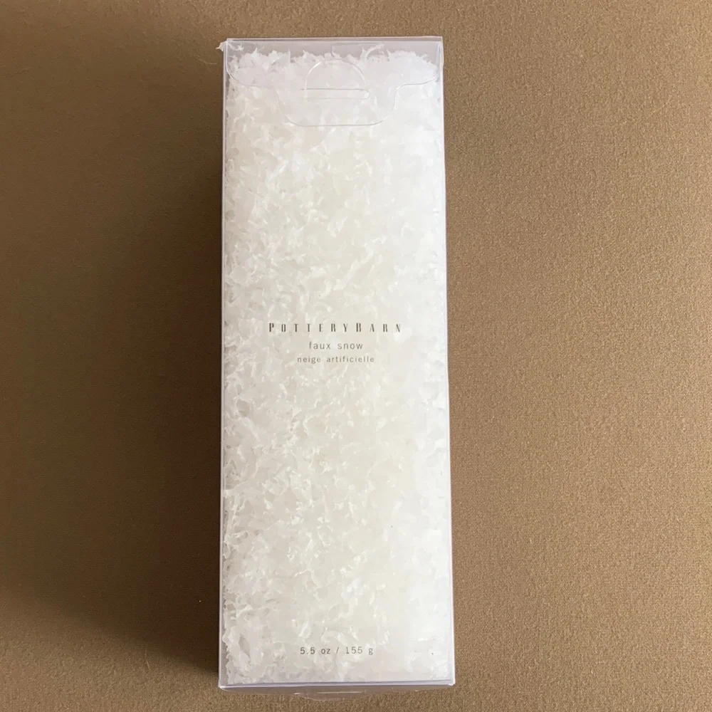 Pottery Barn faux snow 5.5 oz